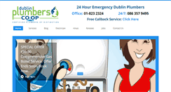 Desktop Screenshot of plumber-dublin.ie